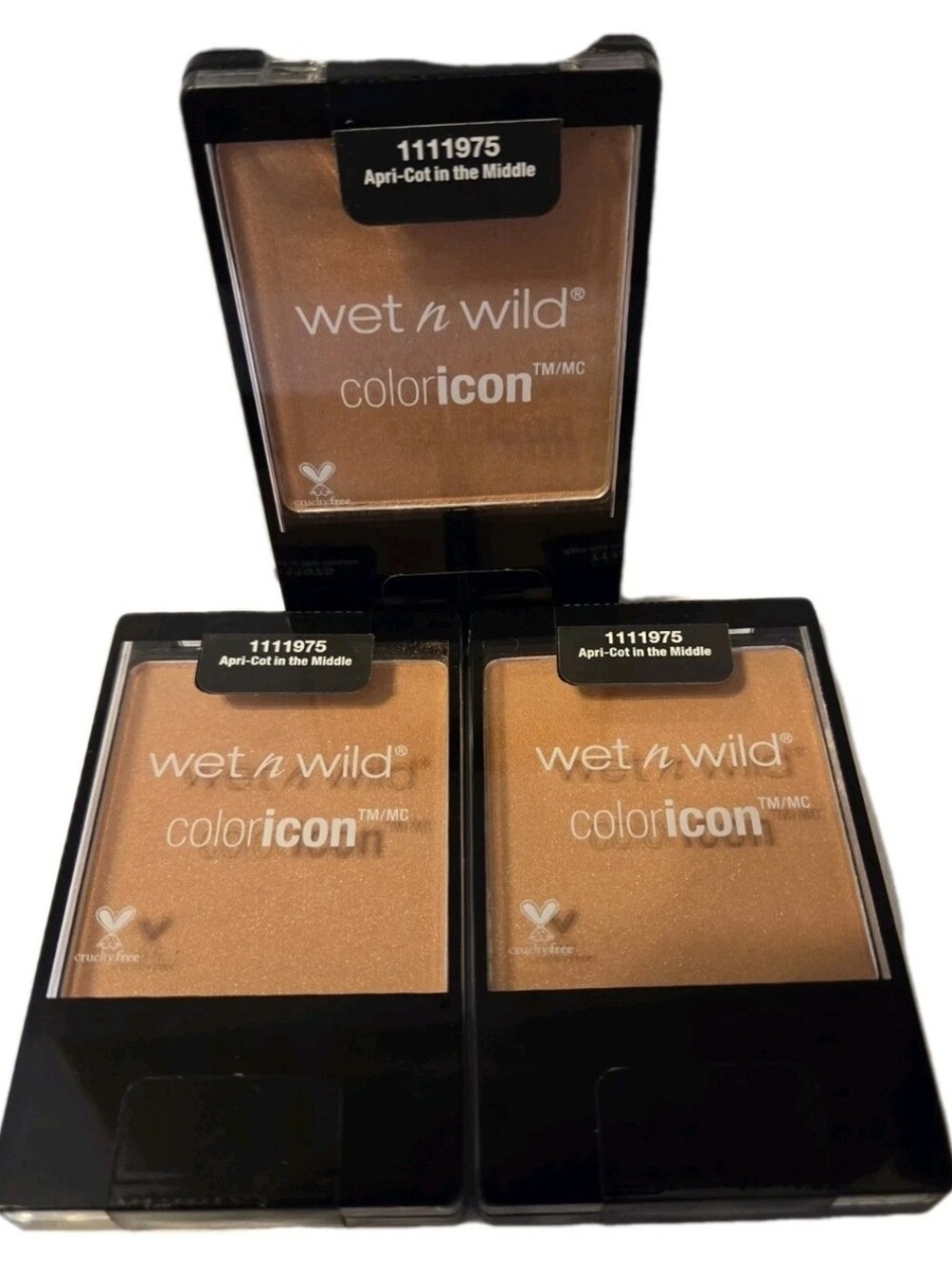 Wet n Wild Color Icon Blush - Apri-Cot in the Middle Peach (Pack of 3)